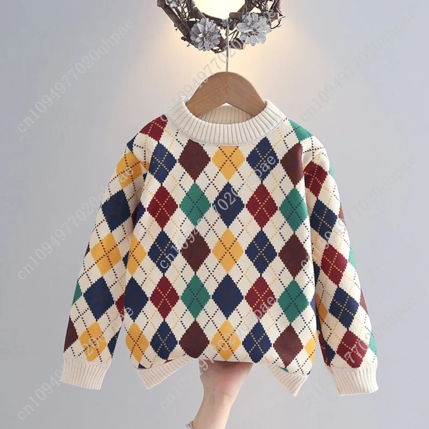  سترات للأولاد والبنات سميكة للخريف/الشتاء سترات محبوكة عصرية جديدة للأطفال ملابس علوية للفتيات والفتيان #3