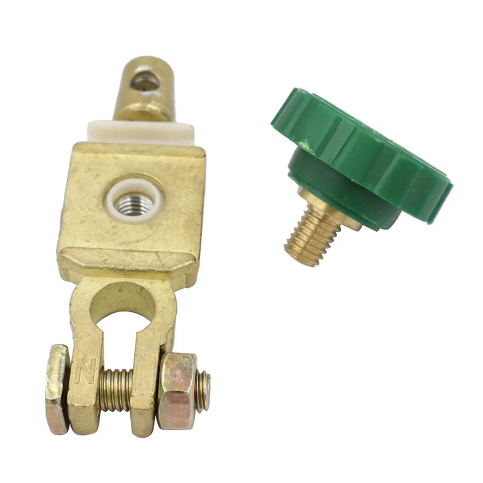 Battery Cut Off Isolator Disconnect Switch Durable Zinc Alloy Terminal for Universal RV Vehicle Use