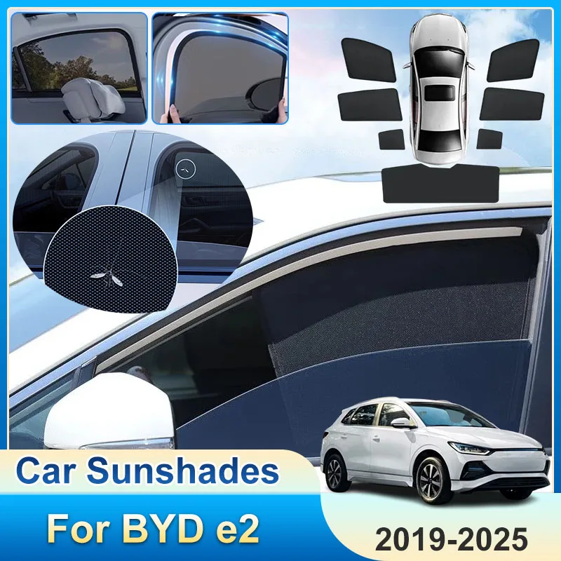 

Магнитные солнцезащитные шторки для BYD e2 (2019-2025) – Аксессуары, защита от УФ-лучей, накидки на лобовое стекло, автомобильные аксессуары