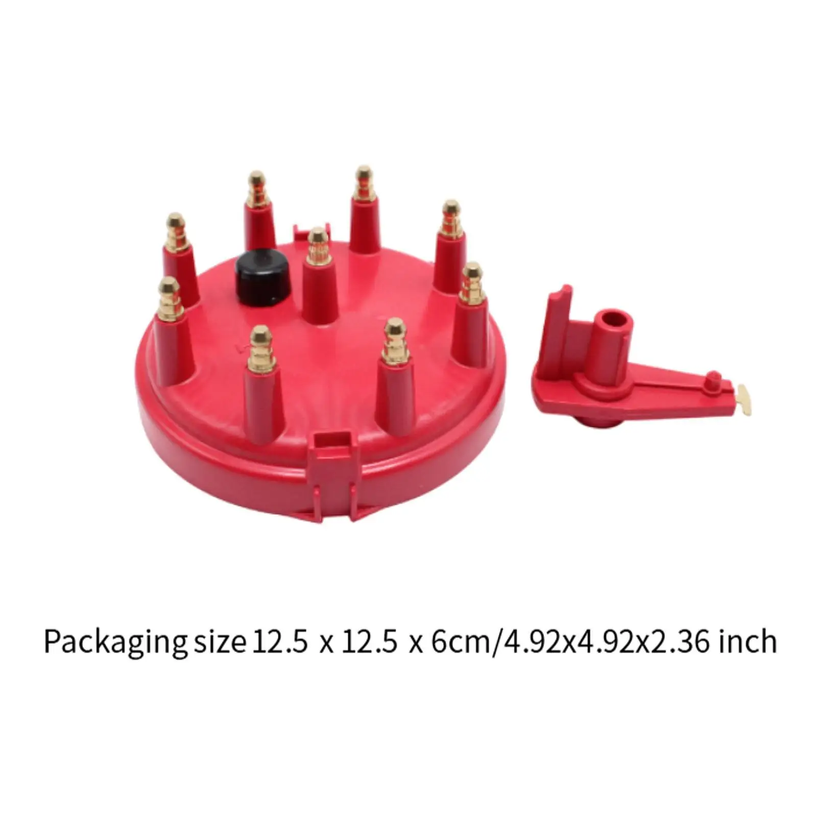 Ignition Distributor Cap with Rotor Repair Parts Replacement for Ford Tfi Engines 5.0 5.8L 85-95 Accessory Easily Install