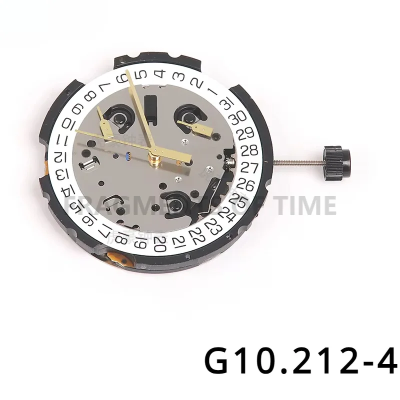 ETA Suiza G10.212, 6 pines, 3: 4, calendario G10.211 V8, movimiento de cuarzo, fabricación de precisión, G10212, nuevo