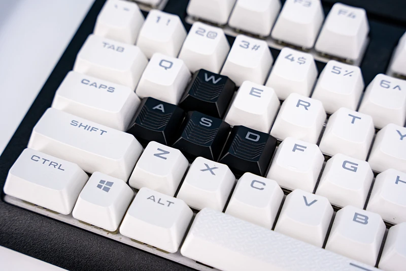 Texture Tactility Backlit WASD Keycaps+Arrow Keys,Replacement for Cherry MX 1.0/2.0S/3.0S/5.0/6.0/8.0/9.0 Mechanical Keyboards