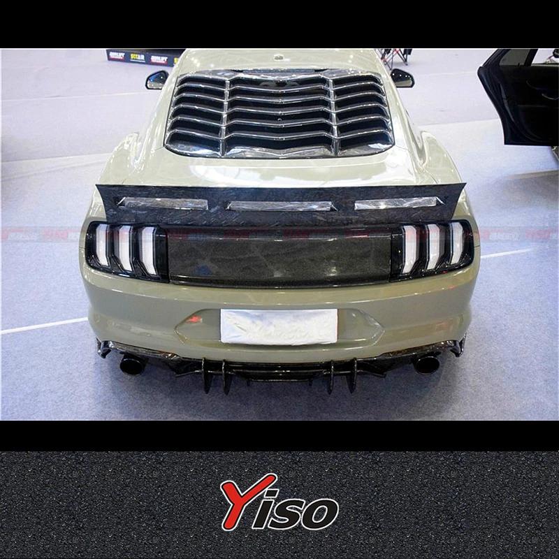 

Suitable for 2015-2019 Ford Mustang carbon fiber rear wing modification for Mustang RDF Mustang RDF rear wing