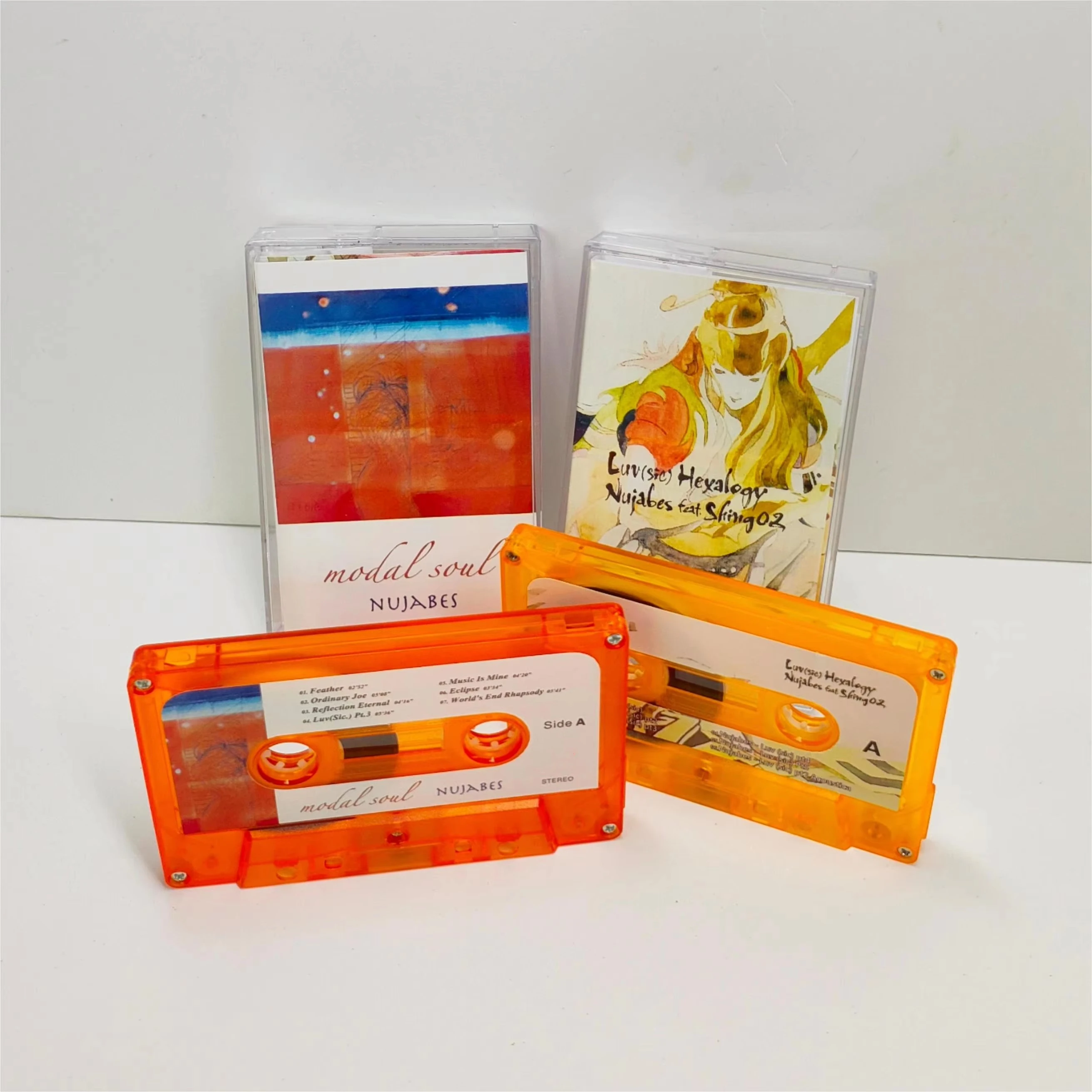 Classic JP Rap Nujabes Music Tape Modal Soul Album Luv (Sic) Hexalogy 2Pcs Cassette Cosplay Recorder Car Walkman Soundtracks Box