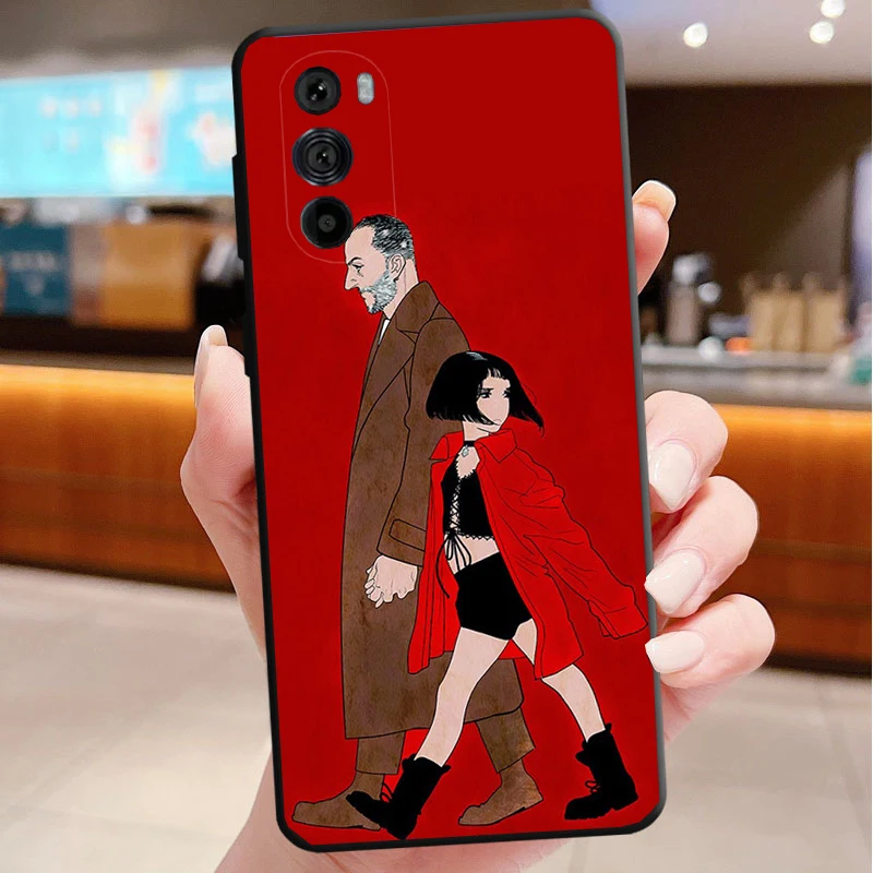 Funda de teléfono Leon Matilda Natalie Portman para Motorola Edge 60 50 40 Pro 60 50 40 30 Ultra Neo Fusion G Play G Stylus G Carcasas