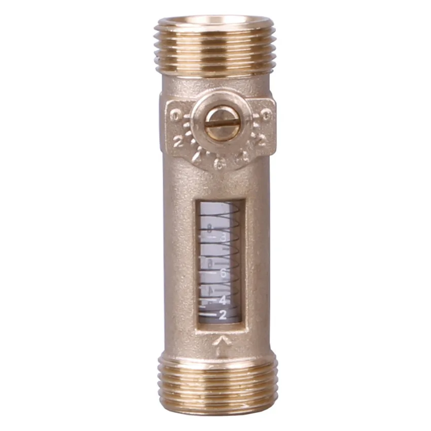 

HVAC Flow Control Balance Valve, Flow Visual Adjustment Ball Valve 2-30L/min