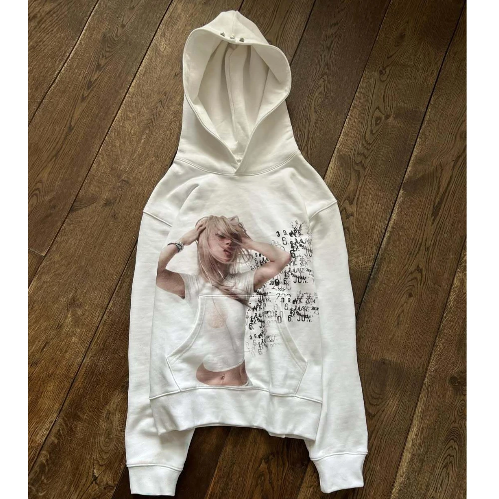 2025 new printed long sleeved unisex high street fashion brand casual long sleeved sweatshirt Y2K