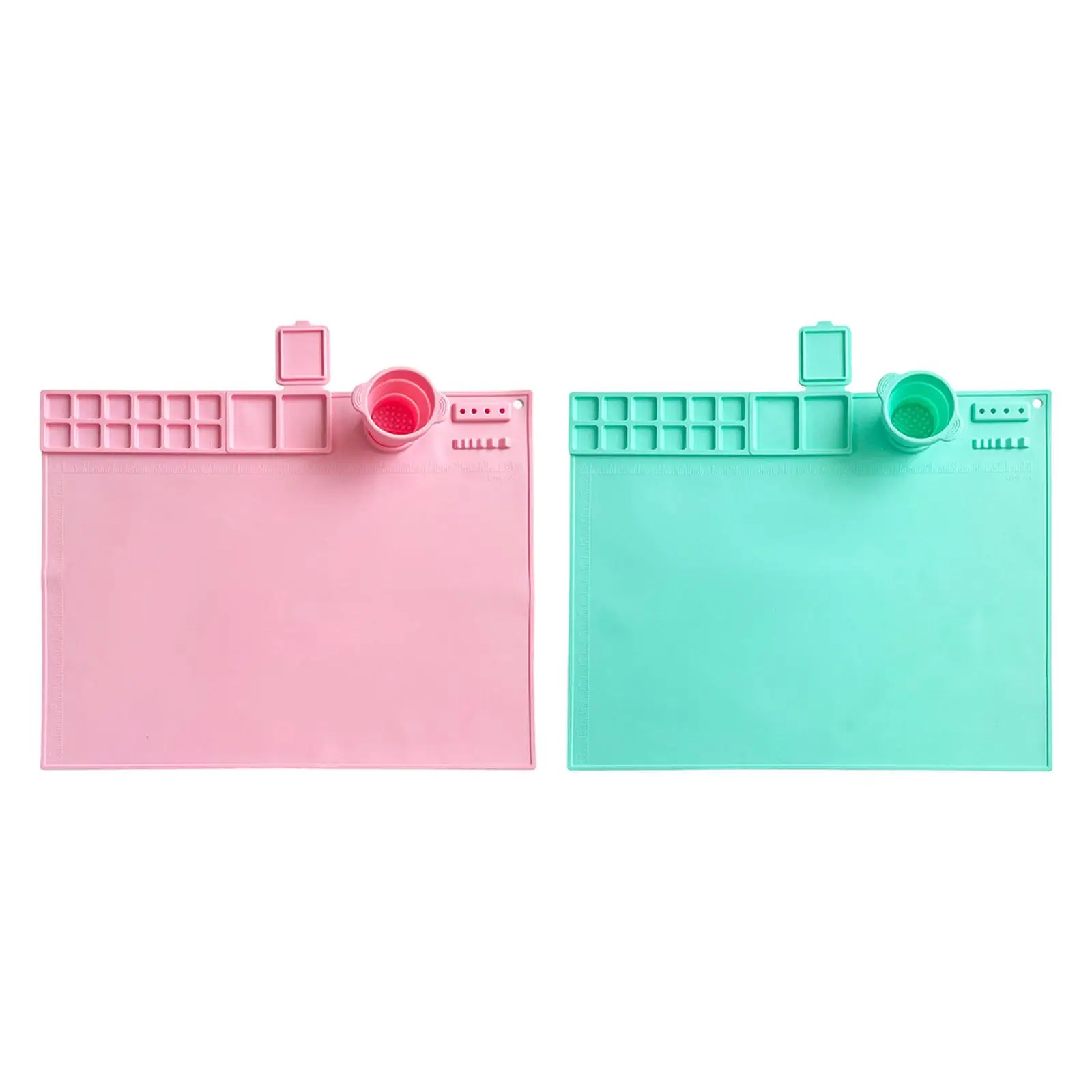 Silicone Craft Mat Table Protector Counter Pad Reusable Silicone Painting Mat Silicone Mat for Resin Casting, Clay Project