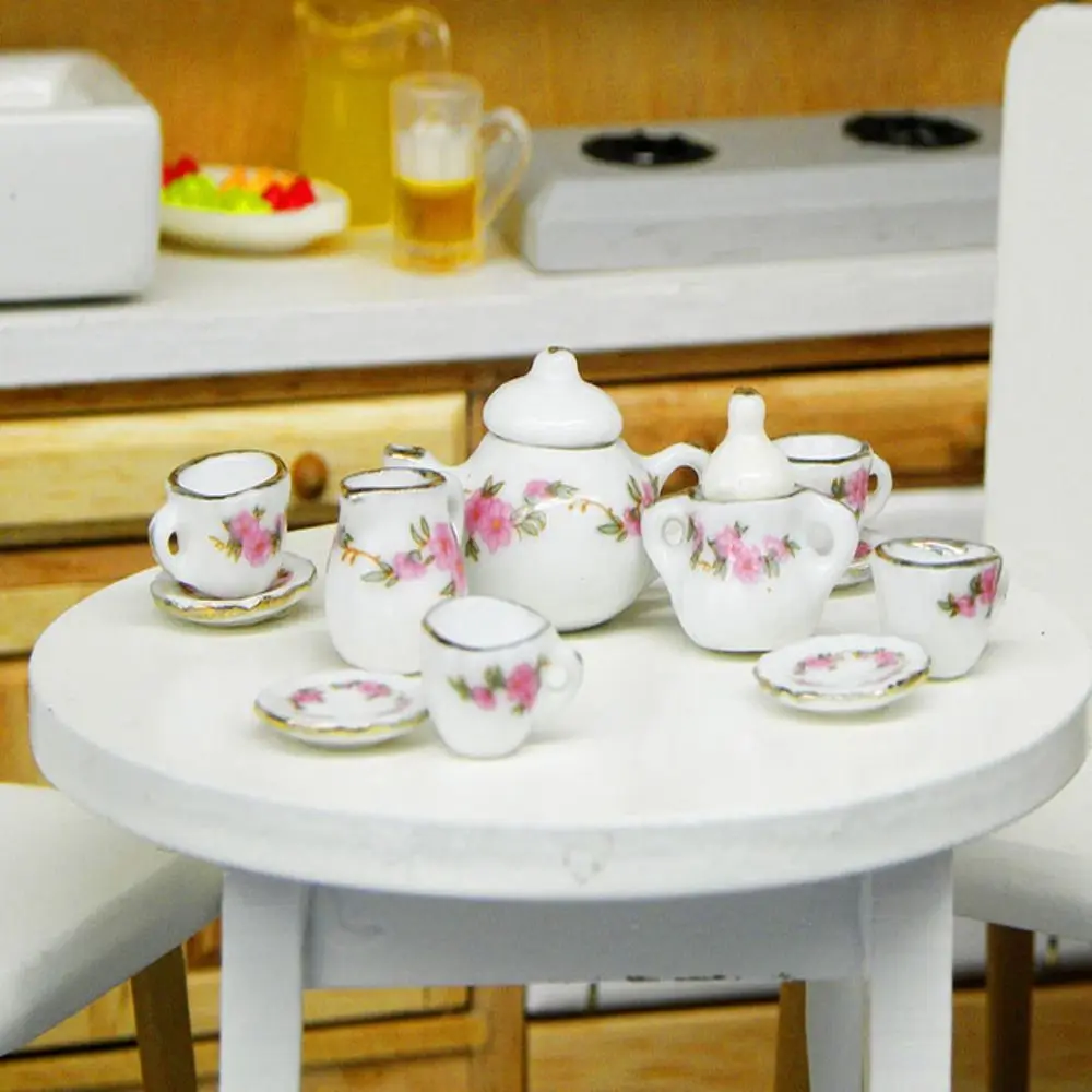 

New Mini House Accessories Ceramic 5 Styles China Tea Cup House Decoration for 1/6 BJD /for 11.5" /for Blythe