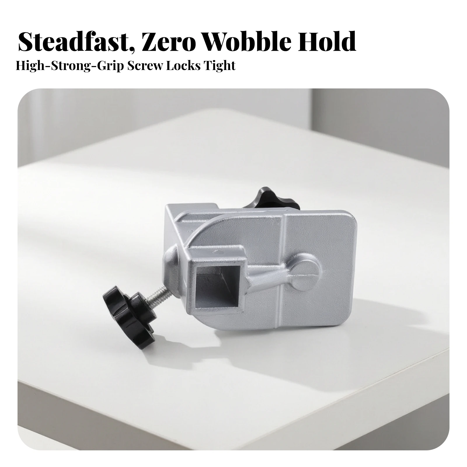 Grooming Arm Clamp Adjustable Grooming Table Clamp Hardware Easy to Install Sturdy for Pet Groomers
