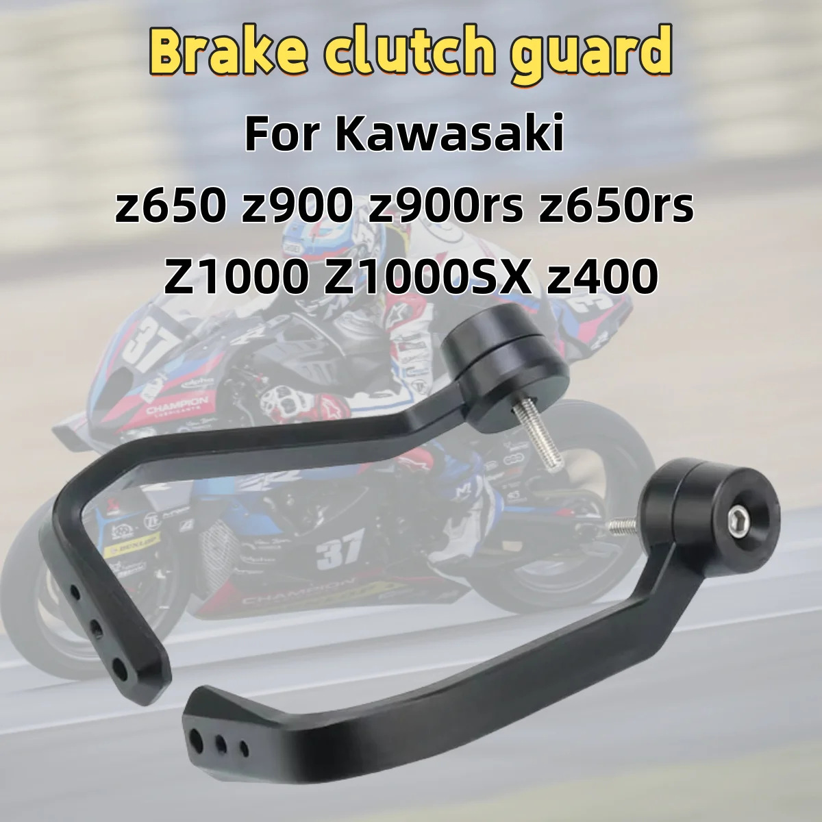 

For Kawasaki z650 z900 z900rs z650rs Z1000 Z1000SX z400 motorcycle handle grips handlebar brake clutch lever protector guard