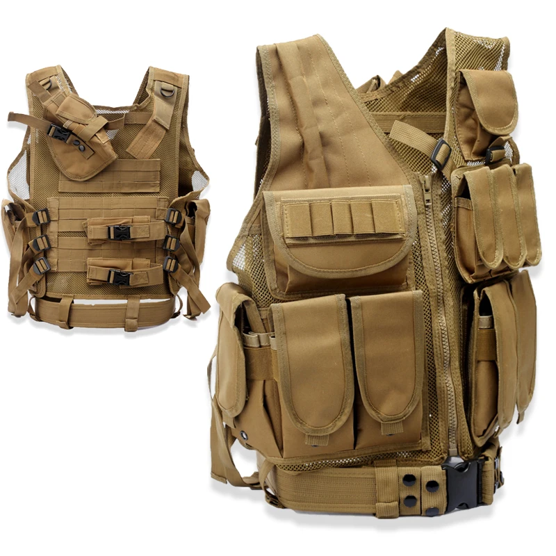 Military Equipment Molle Protective Vests Police Vest Tactical Training Combat Body Armor Army Paintball Hunting Airsoft Vest