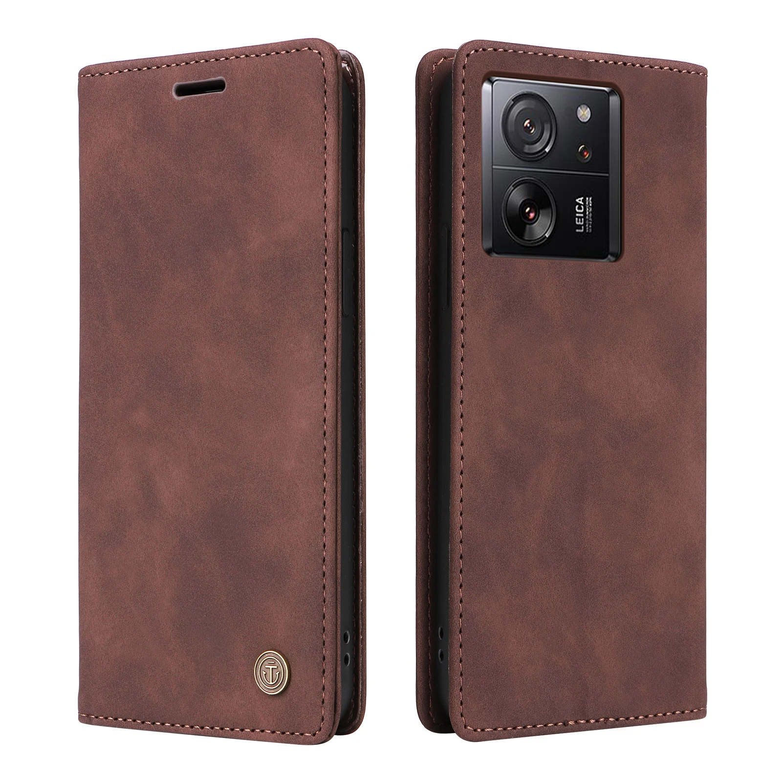 Ultrathin Leather Flip Case For Xiaomi Mi Redmi Note 13 Pro Plus 5G 13C Business Wallet Phone Cover