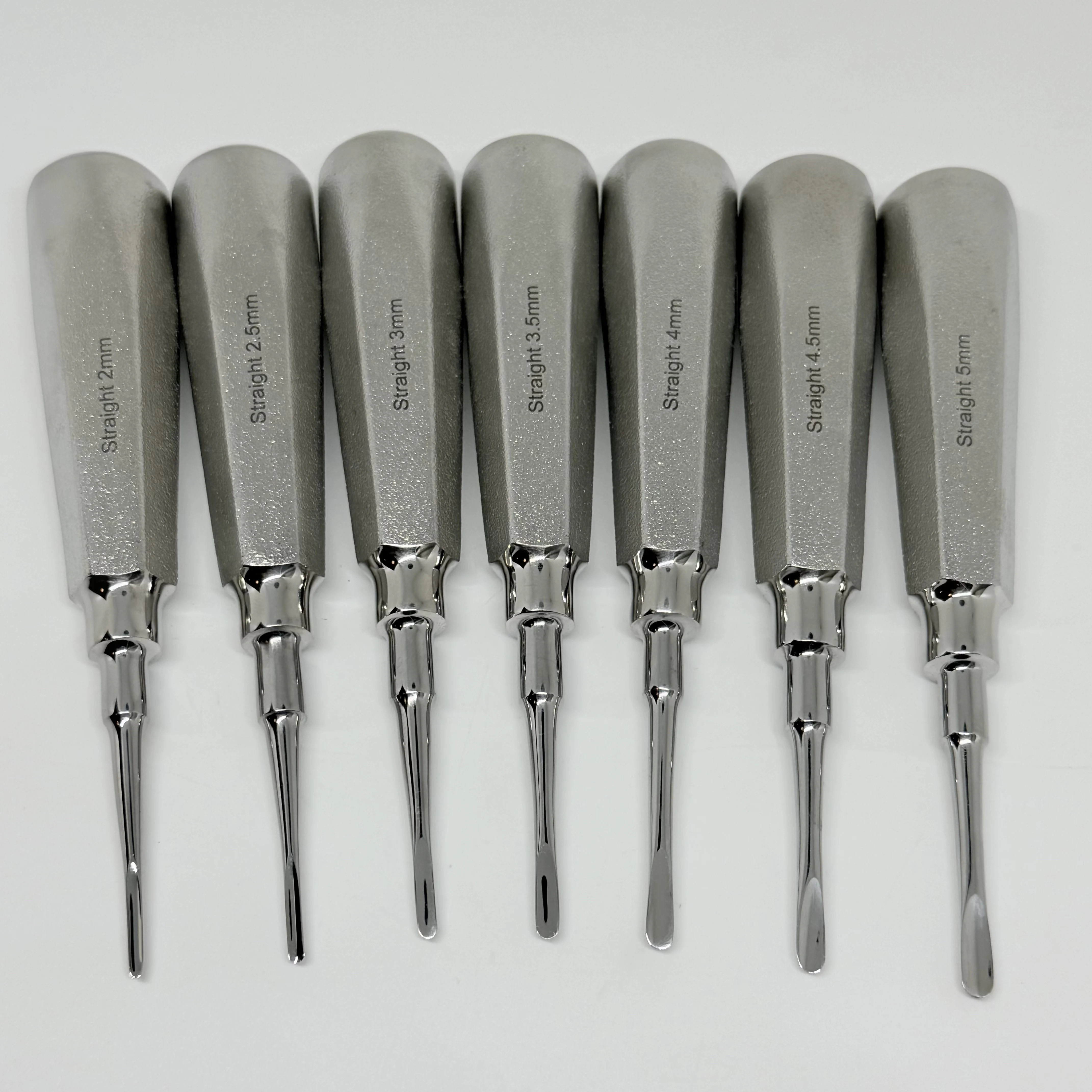

Denilk 7pcs Dental Elevator Forceps Surgical Straight Curved Dental Extraction Instrument Medical Surgical Oral Instruments Lux