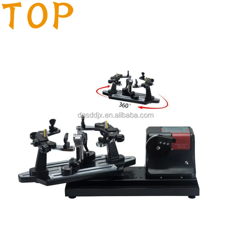 

TOP 9-102 LB Computer Stringing Machine Badminton Tennis Rackets Automatic Racket Badmintonstringing Machine With Clamp
