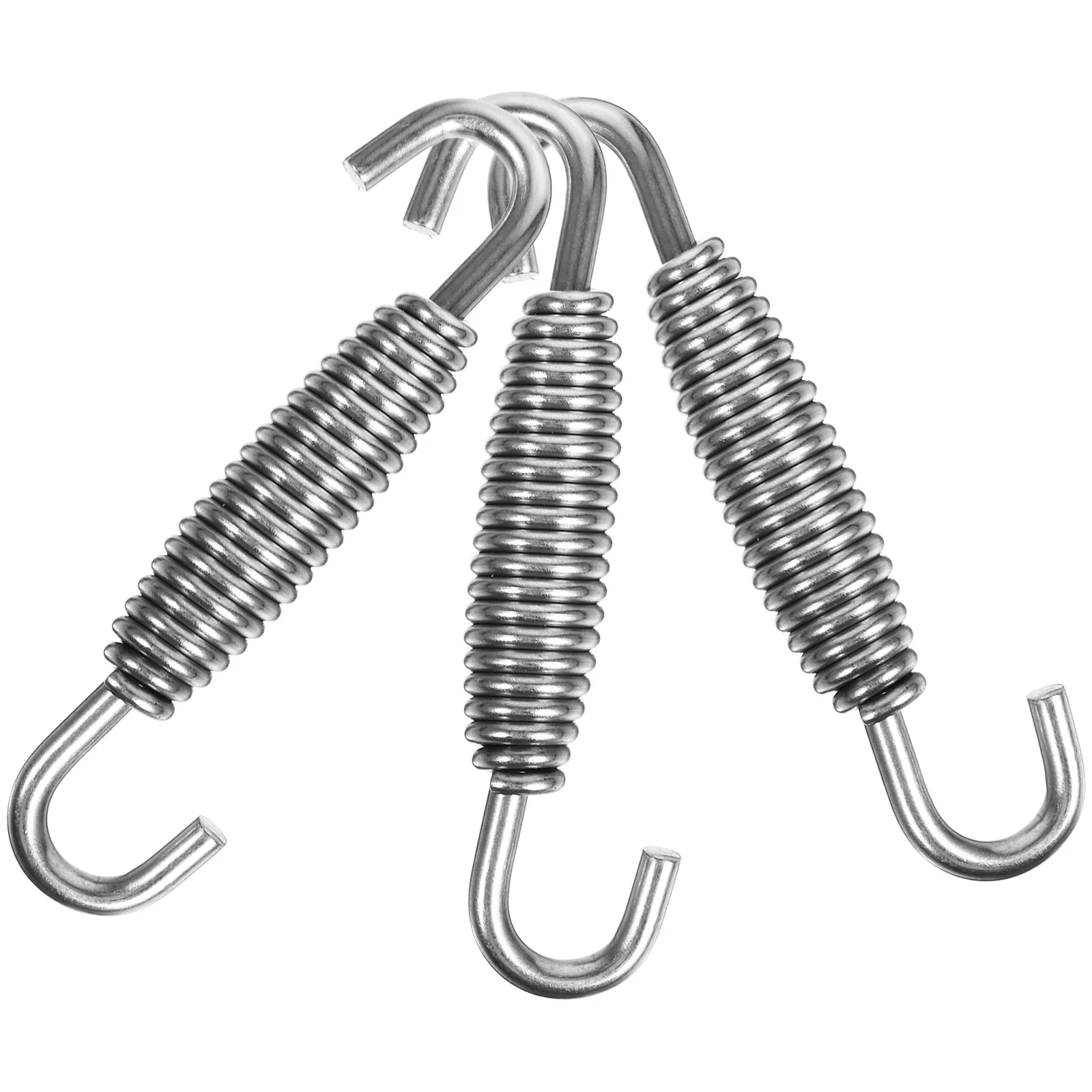 

3pcs 68Mm Pipe Spring Hook Stainless Steel Muffler Swivel For Motorcycle Exhaust System Durable Exhaust Pipe Muffler Springs