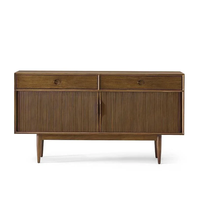 

French antique style all solid wood dining side cabinet, bedroom chest cabinet retro storage, living room entrance retro storage