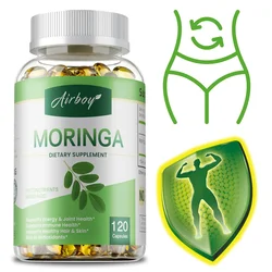 Moringa Supplements - Boosts Metabolism, Supports Repair of Damaged Cells, Cardiovascular Health