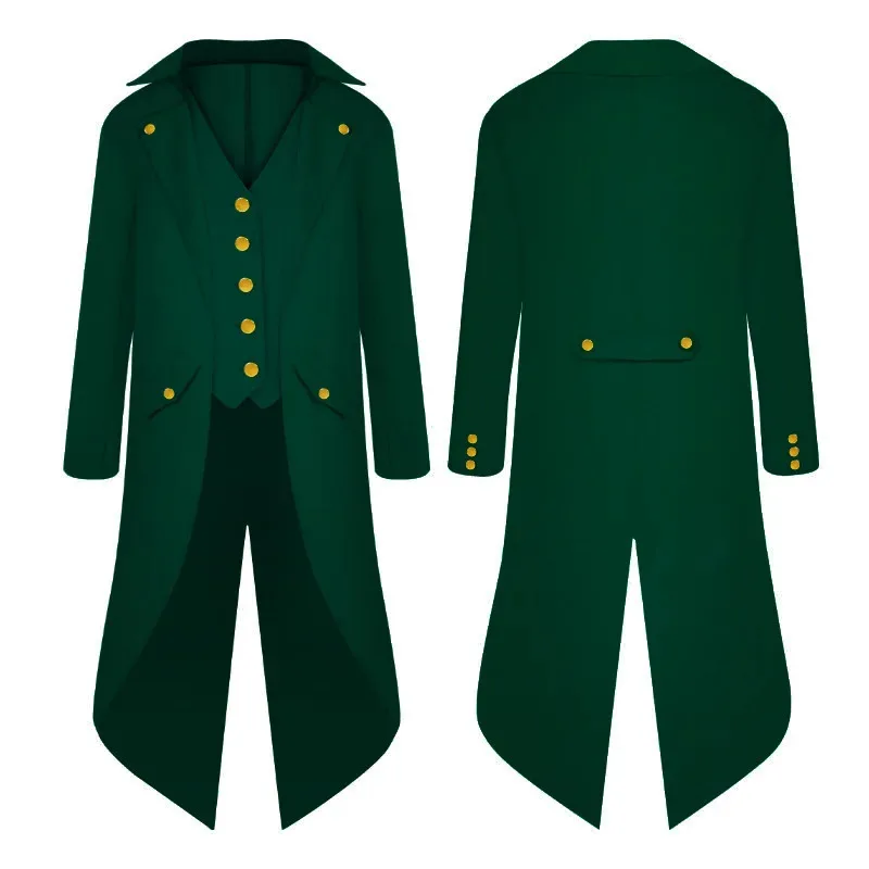 

Fantasy Tuxedo Jacket Vest Suit Movie Super Villain Costume Disguise Adult Children Men Cosplay Roleplay Fantasia tu.3