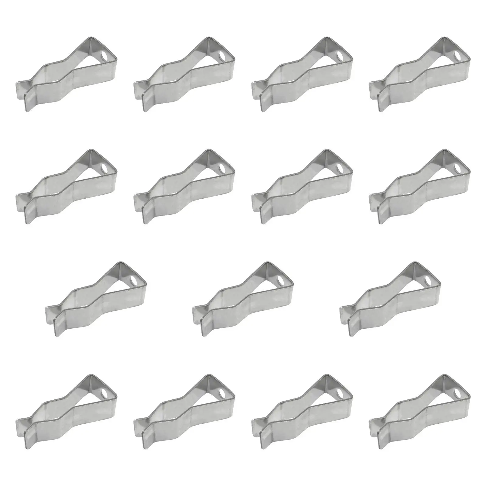 15x Lamp Base Bracket Pipe Clamps Mounting Accessories Fixed Clamp Led Lights Clips Infrared Heating Tube Clamp for Workshops