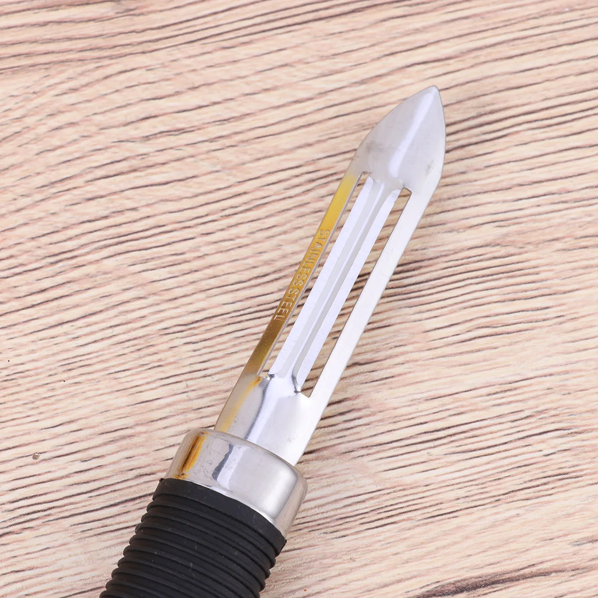 

Stainless Steel Peeler Non Swivel Vegetable Fruit Peeler For Kitchen Right Left Handed Use Rust Free Healthy Storage Hole