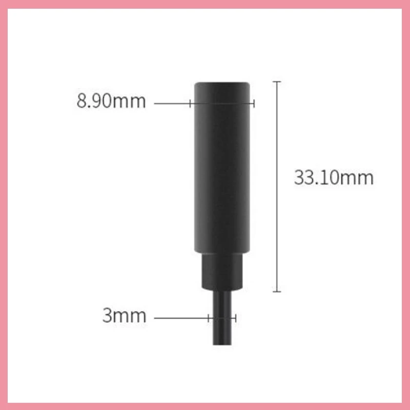 1pcs/5pcs 3 or 4 Core Audio Output Line 30CM Audio Extension Cable Aux Single Head Line Stereo 3.5mm Male and Female Cable B6