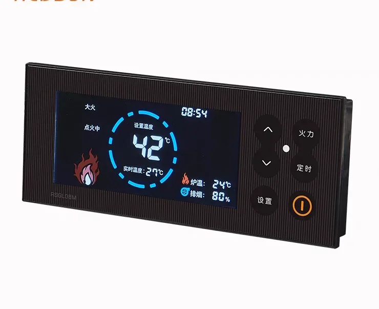 Biomass Pellet Heating System with Controller & Electronic Control for Home Water Heating