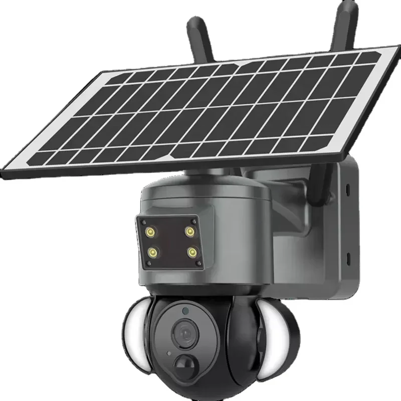 

Factory Direct Sale 4G 3MP HD Night Vision WIFI Ball Machine Solar Security Camera System Wireless Outdoor