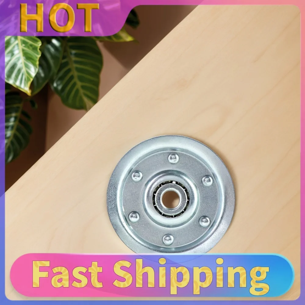 2Pcs Heavy Duty Garage Door Pulley 200LB Load Garage Door Cable Wheel Garage Door Wire Rope Guide Wheels for Garage Door System