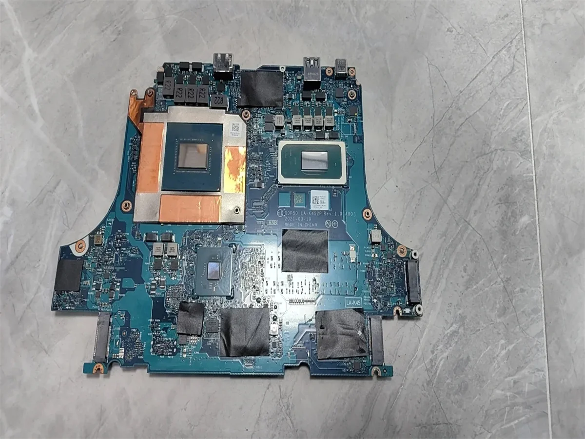 

284MK 0284MK For Dell G15 5511 Laptop Motherboard i7-11800H Nvidia RTX 3060 6GB 100% Full Teste