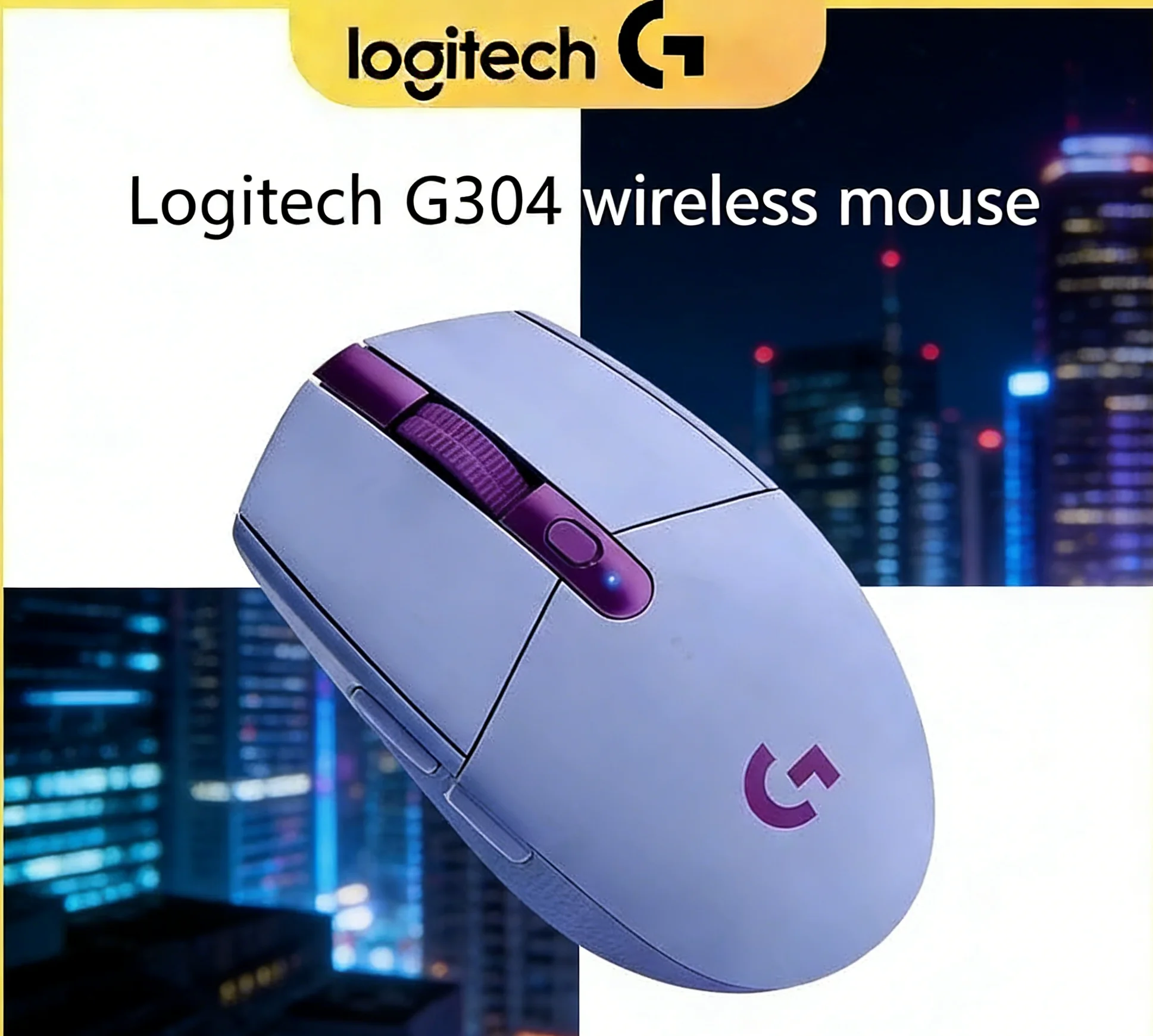 

Logitech G304 Wired Gaming Mouse - Mechanical Buttons High Precision for PC Laptop No Driver Required