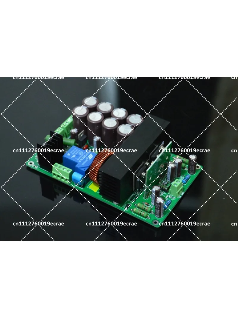 High power IRS2092 digital amplifier with fever, single channel 1000W stage amplifier board, subwoofer