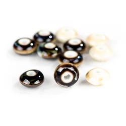 12mm 20pcs Small Ceramic Beads Retro Porcelain Ceramic Jewelry Accessories Jewelry DIY Handmade Joias Diy Pulseras #XN365
