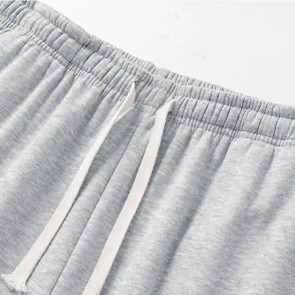 Gray Fashion Women's Sweatpants Wide Leg Style Comfortable Casual Trousers Spring 2025 Season Other Material 100%