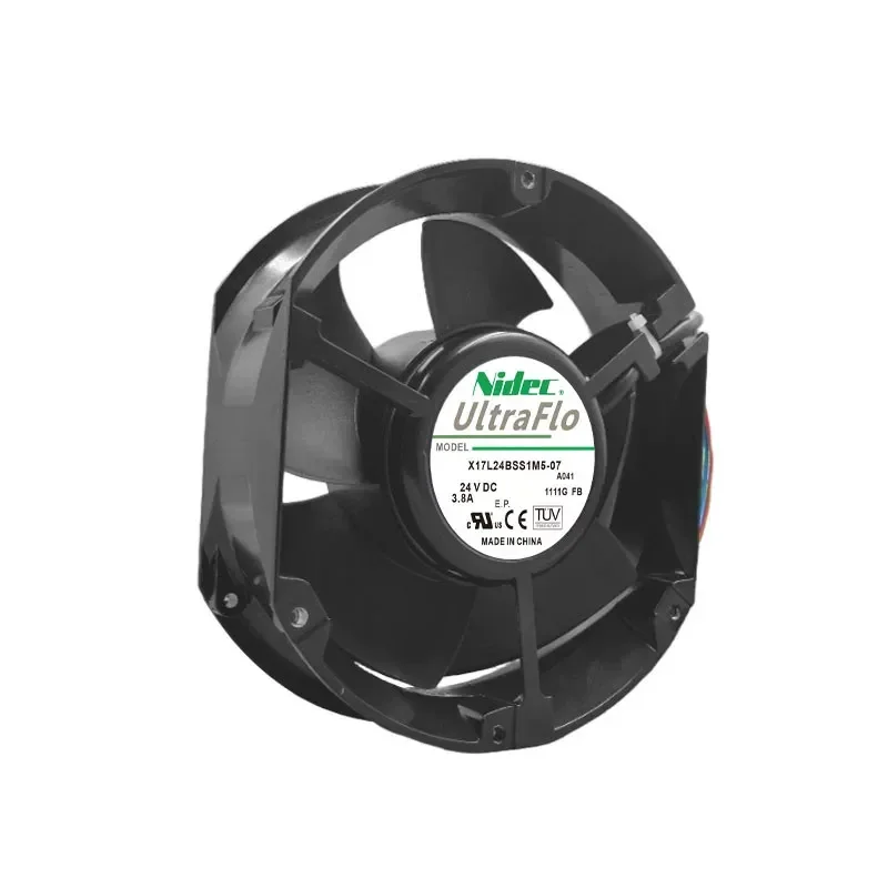 For Nidec X17L24BS1M5-07A041 17250 24V 3.8A 17CM Axial Flow Large Air Volume Fan