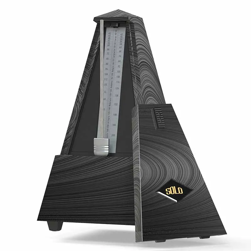 

Solo Mechanical Metronome Beat Selectable ABS Dustproof Case for Piano, Wind Music, Guitar, Violin, Examination