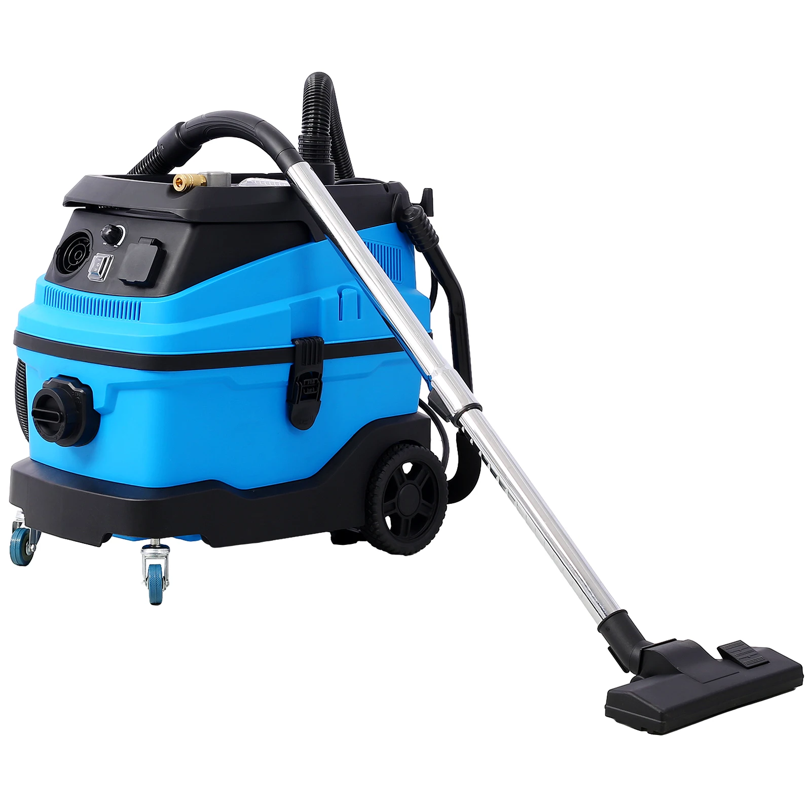 Vacuum Cleaner Powerful Suction Great for Garage Home, Workshop Hard Floor and Pet Hair 8 Gallon Large Capacity 6 Peak Hp 1200W