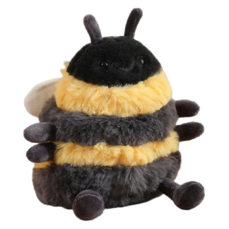 

18cm Cute Adorable Albee Bee Plushies Insect Cartoon Stuffed Funny Bee Doll Soft Cuddly Plushies Children's Room Decoration Gift