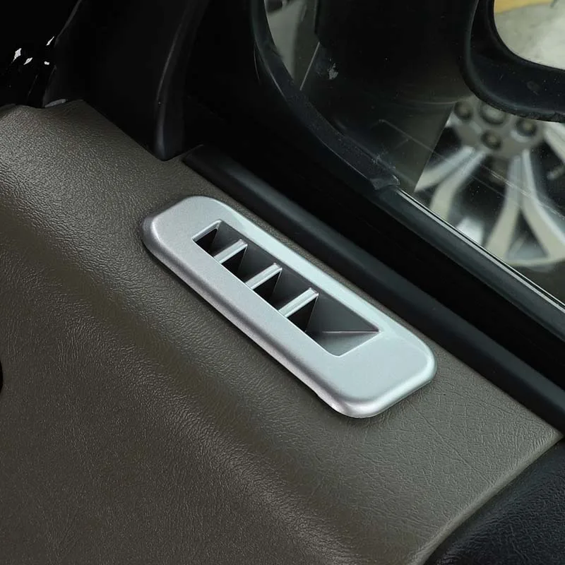 For Hummer H2 2003-2007 ABS Carbon Fiber Car Door Air Outlet Frame Decorative Sticker Car Interior Accessories image 6