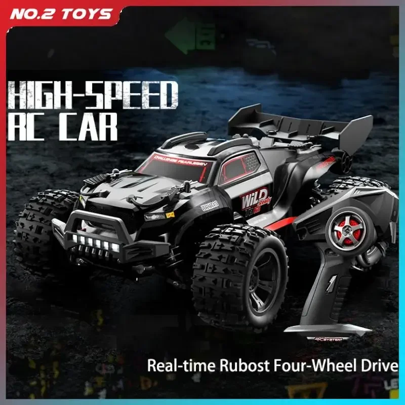 

JJRC 4WD RC Off-road Climbing Cars Boys Vehicle Toy High Speed Remote Control Off Road Racing Car with LED Light Kids Xmas Gifts