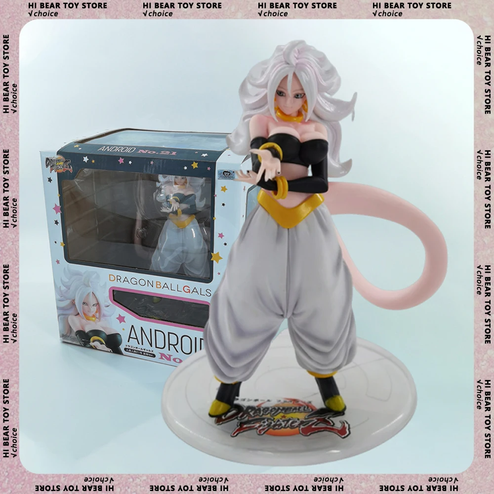 

23 см фигурка Dragon Ball Android 21 Majin Buu, фигурки, статуя из ПВХ, модель, настольный орнамент, коллекция статуй, куклы, игрушки, подарок