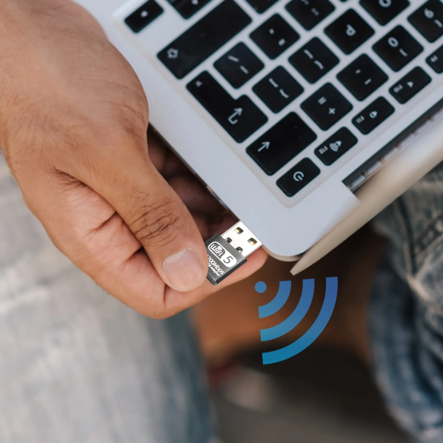 ABRI-2.4Ghz 5.8Ghz USB Wi-Fi адаптер AC, двухдиапазонный, 1200 Мбит/с, сетевая карта с поддержкой 802.11B/G/N, USB2.0 Wi-Fi адаптер