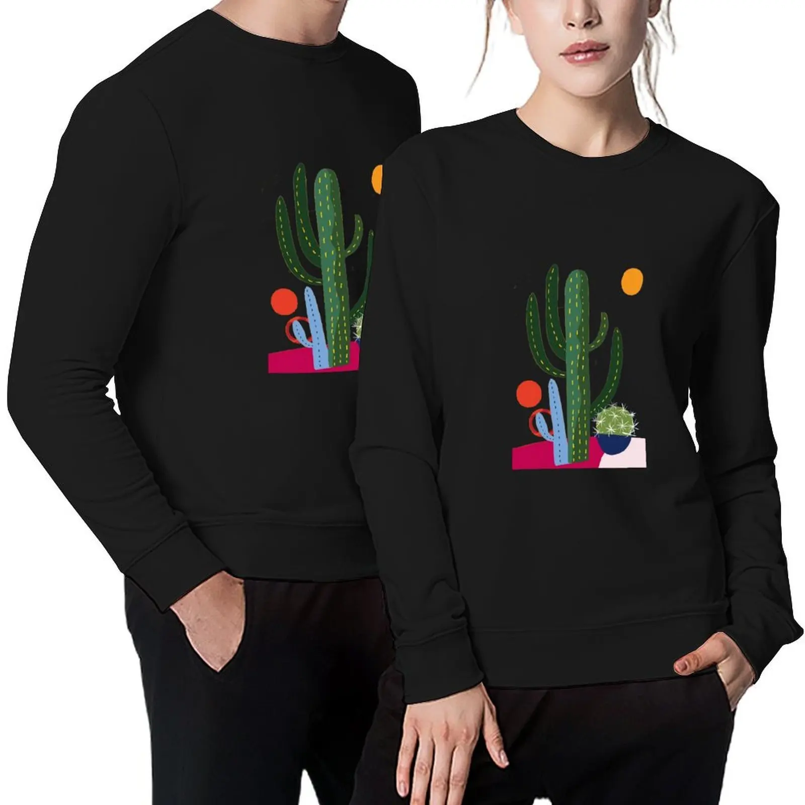 

CACTUS Pullover korean style clothes aesthetic clothing autumn jacket men autumn clothes hoody