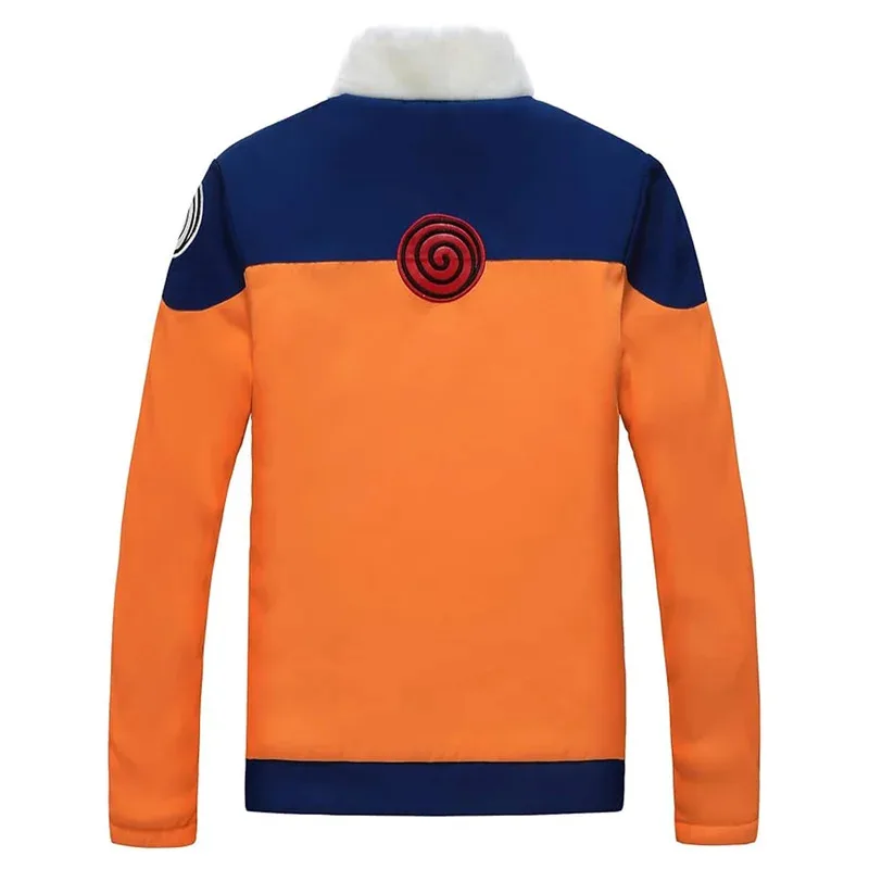 Hemixush Anime Cos Uzumaki Cosplay disfraz uniforme de fiesta chaqueta de invierno