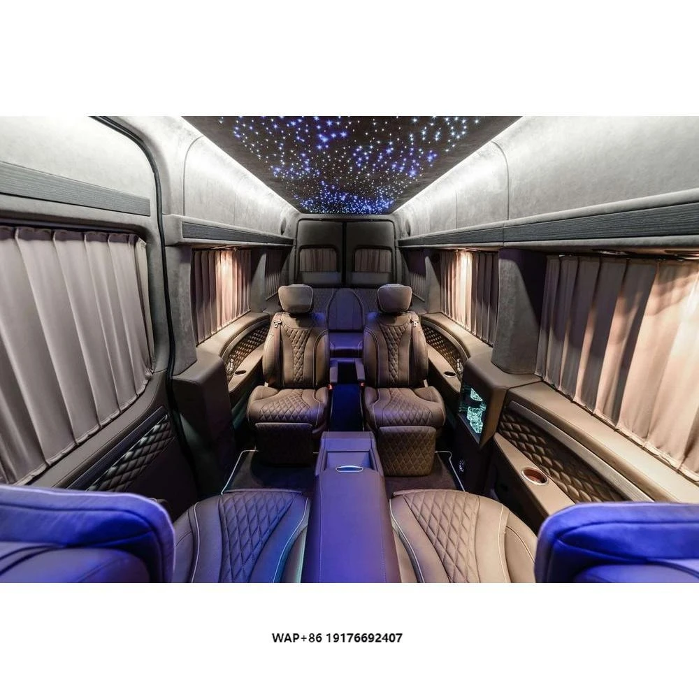 Customized  Sprinter Car Interior The Epitome of Sophistication for Discerning Travelers