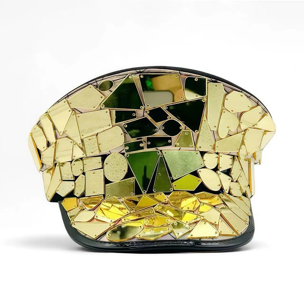 

Шляпа капитана в стиле стимпанк со стразами для карнавала, Марди Гра, винтажные военные аксессуары и головные уборы для мужчин и женщин