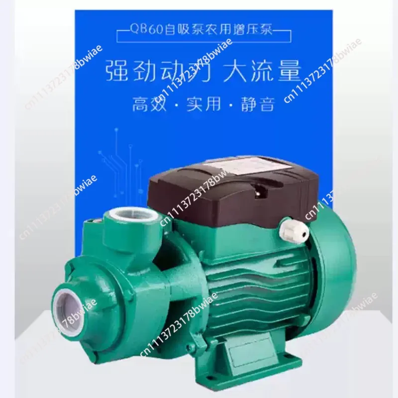 Solar DC Brushless Water Pump 12V 24V QB60 Self Priming High Lift Booster Pump Agricultural Well Water Irrigation Pump