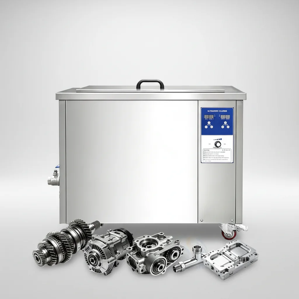 38L To 360L Electric Sonic Shine Industrial Ultrasonic Cleaner With Timer Heating For Lab Use Stainless Steel Large Bath