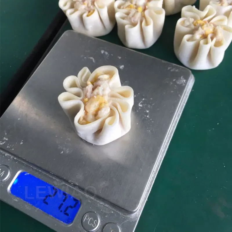 Pequeña Dim Sum al vapor que hace la máquina formadora de Wonton Shaomai Siu Mai Maker Siomai