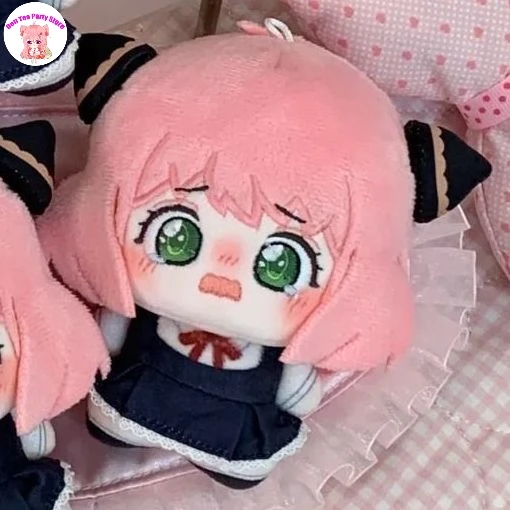 10 cm Anime SPY×FAMILY Anya Forger carino peluche bambola di cotone peluche ciondolo zaino portachiavi giocattoli regali di Natale